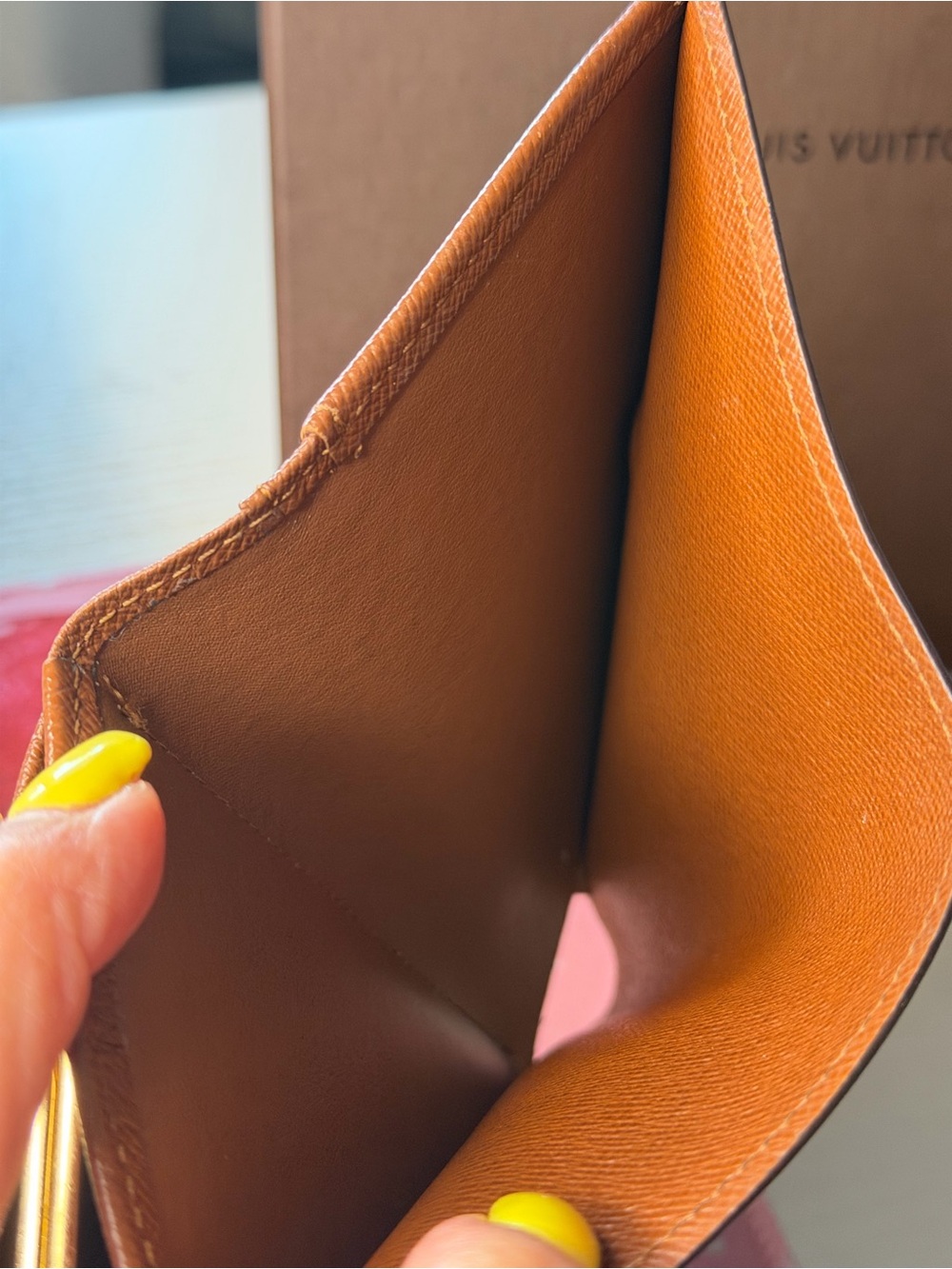 Louis Vuitton Monogram Canvas Snap Wallet in Brown and Gold-Tone - Picture 9 of 11